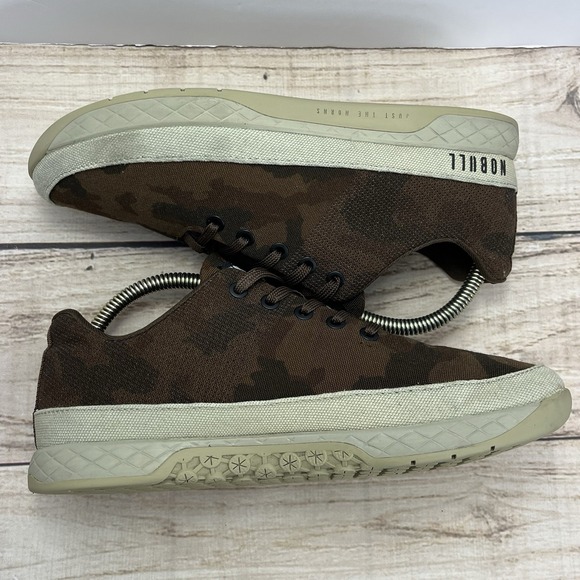 NOBULL Camo Canvas Trainer Running Shoes Sneakers Men's Athletic Sz 8.5M/W 10 - Picture 5 of 10